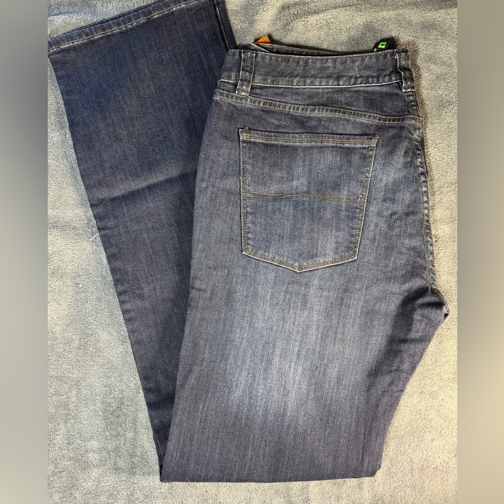 Men's Straight Jeans in Dark blue